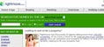 Screenshot of the old Rightmove homepage design
