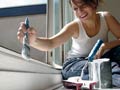lady painting