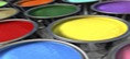 Tins of paint