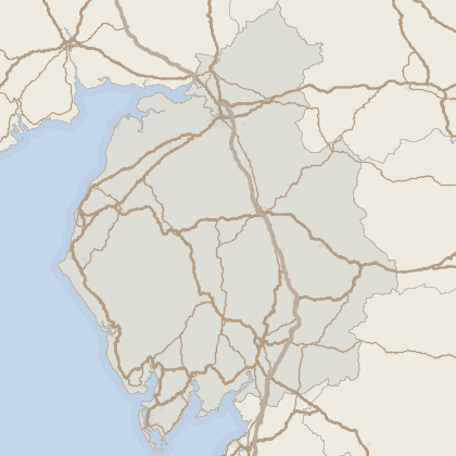 Map of property in Cumbria
