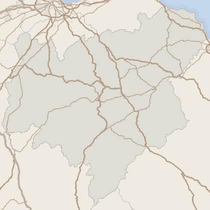 Map of property in Scottish Borders