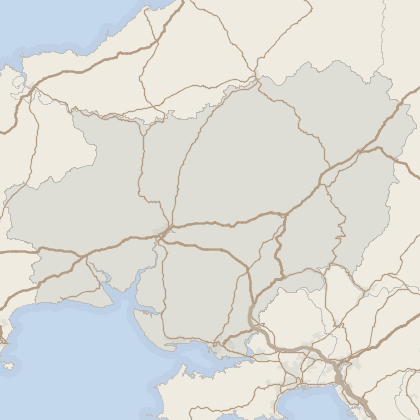 Map of property in Carmarthenshire