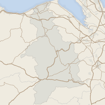 Map of property in Denbighshire