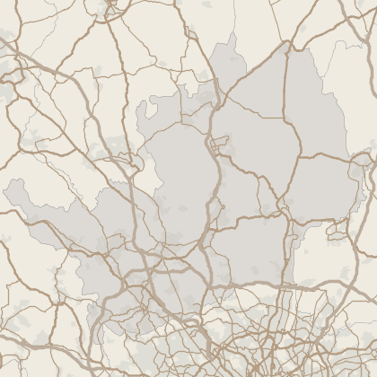 Map of house prices in Hertfordshire
