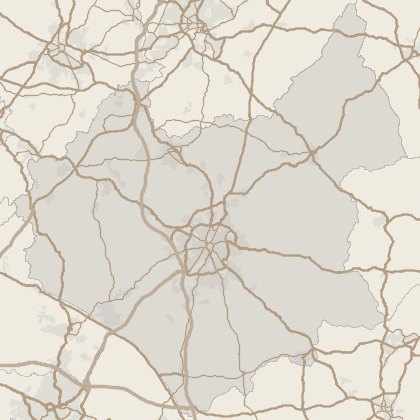 Map of house prices in Leicestershire