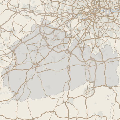 Map of property in Surrey