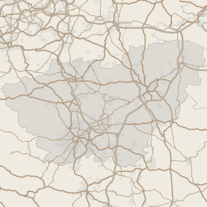 Map of property in South Yorkshire