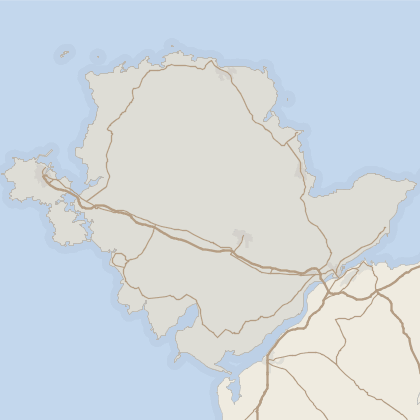 Map of property in Isle Of Anglesey
