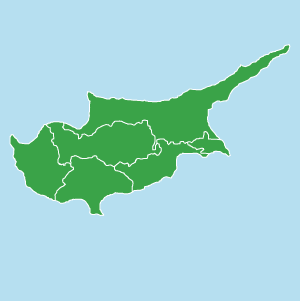 Map of property in Cyprus