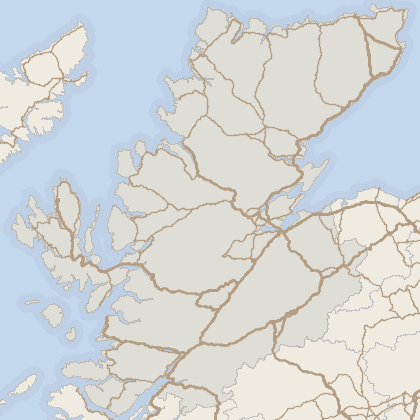 Map of house prices in Highland