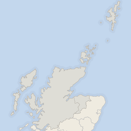 Map of house prices in Highlands and Islands