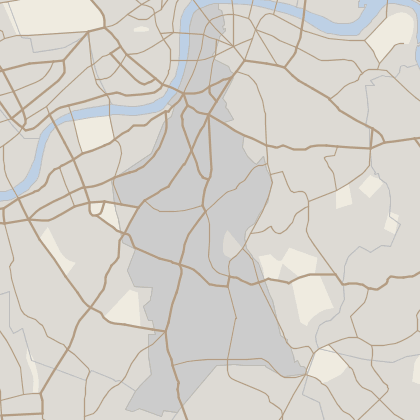 Map of house prices in Lambeth