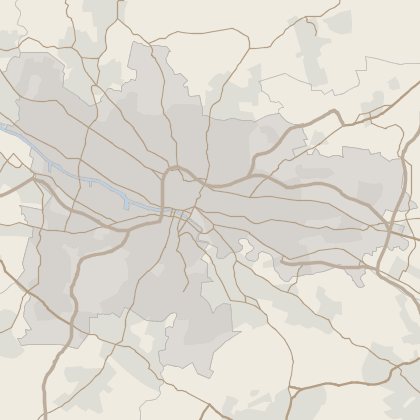 Map of property in Glasgow