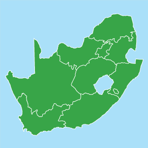 Map of property in South Africa