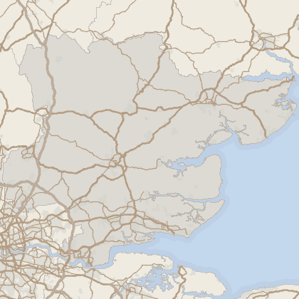 Map of house prices in Essex