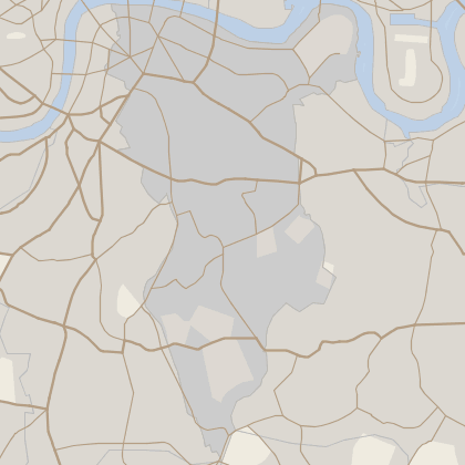Map of house prices in Southwark