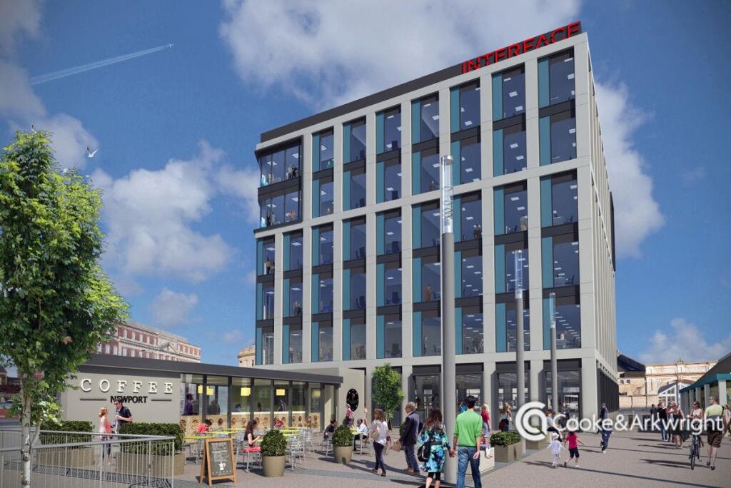 Exterior image of Interface, Station Quarter, Newport