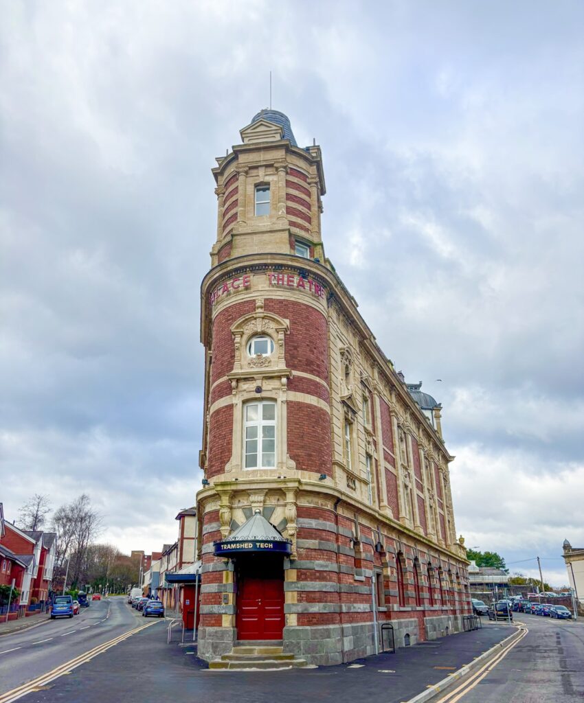 Exterior image of Tramshed Tech, High Street, Swansea