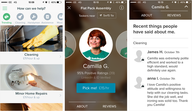 Taskrabbit Tasker Interface App of the Week – TaskRabbit | Property news
