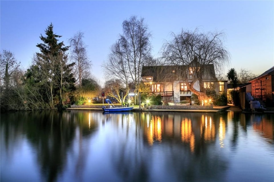 Explore the home for sale on the River Thames