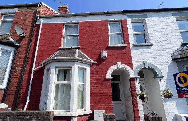 Red-fronted terraced house