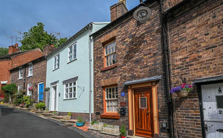 A film set house in Wolverhampton