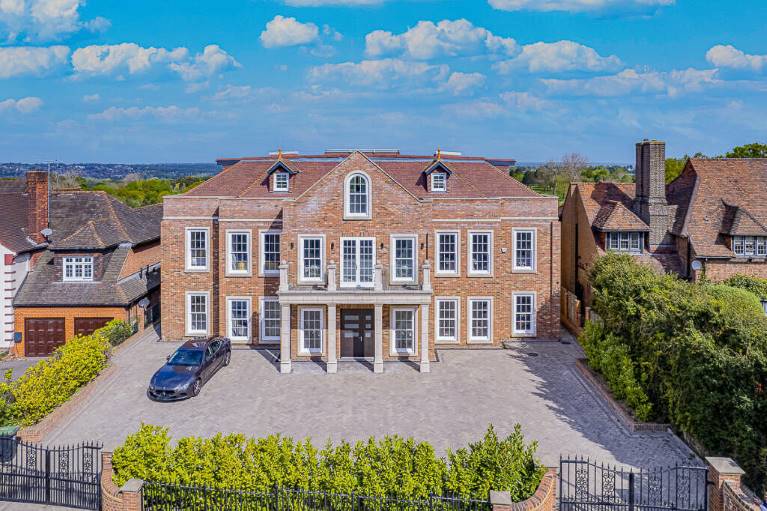 A house on Manor Road in Chigwell, Essex