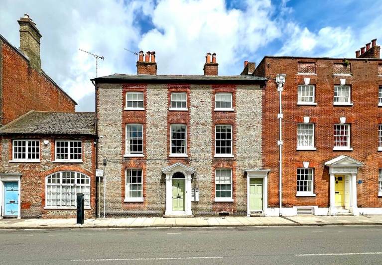 Row of terraced houses