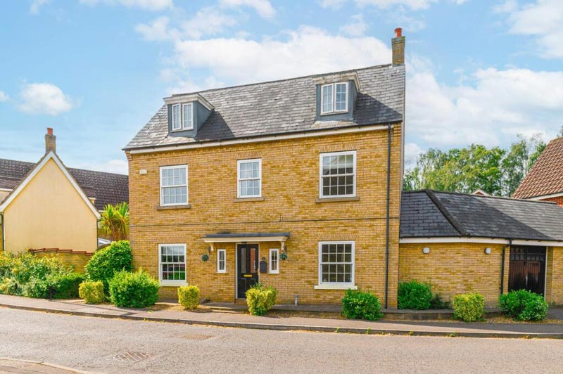 A five-bedroom home in Norwich