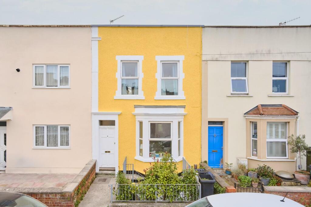 Colourful terraced houses