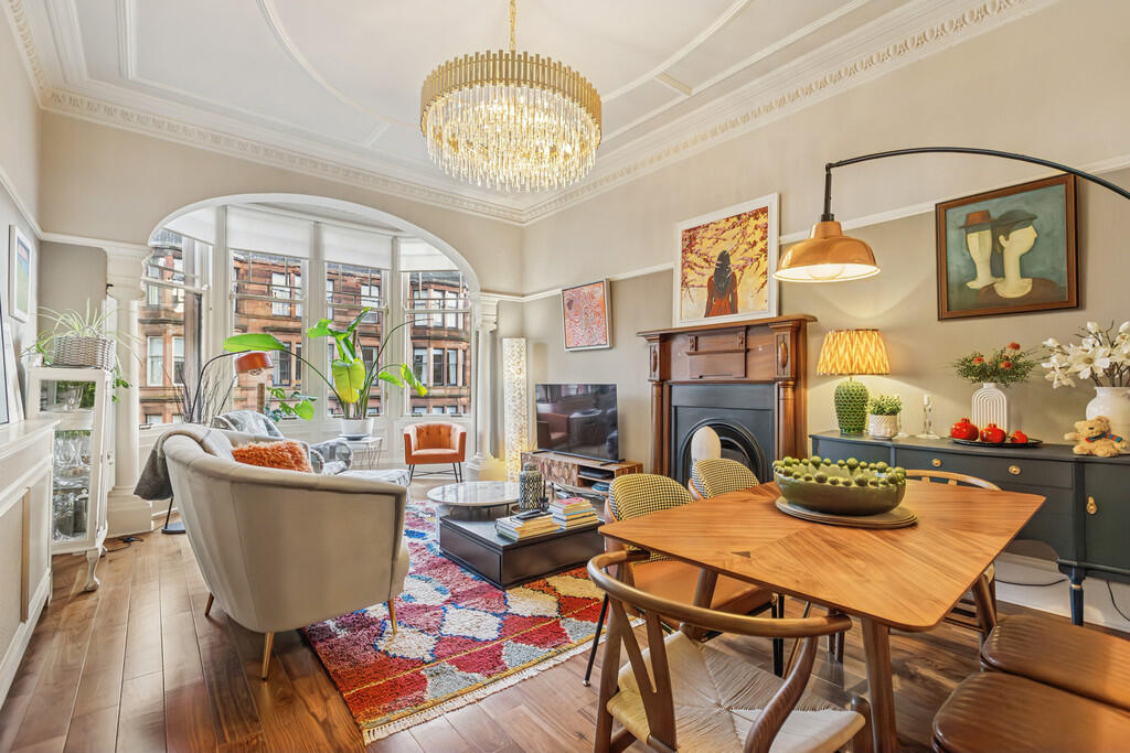 Glasgow tenement apartment