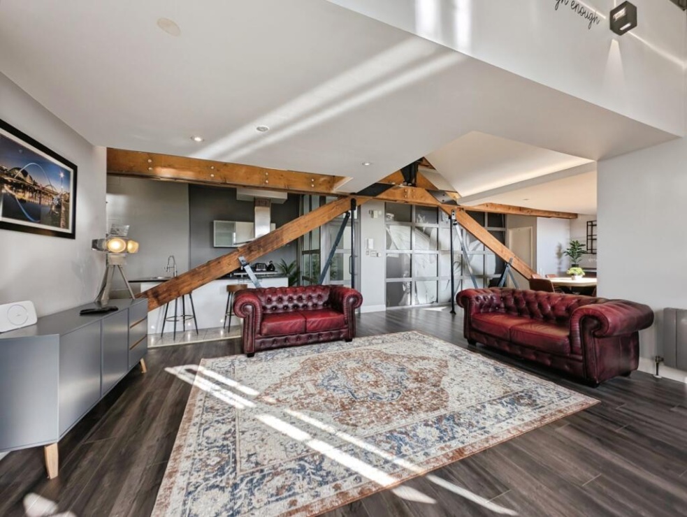 Chic warehouse and loft apartments for sale | Property news - Loft Style Penthouse Apartments With Skylights