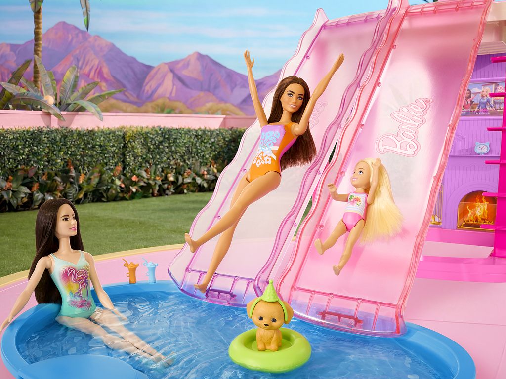 Barbie Dreamhouse slide