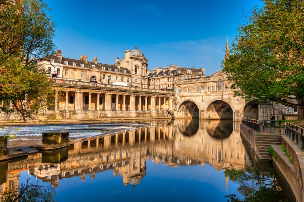 Pulteney Bridge in Bath, Somerset