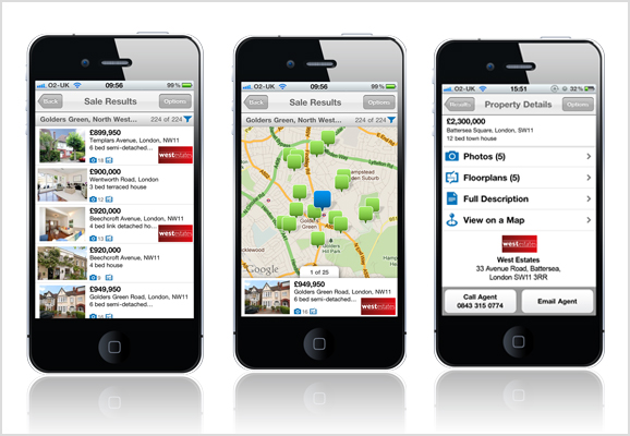 Rightmove iPhone app