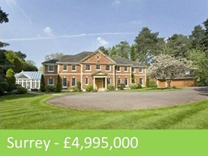 Surrey - £4,995,000 
