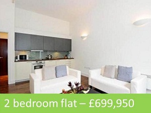 2 bedroom maisonette – £699,950