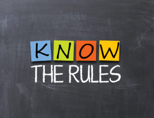 know the rules