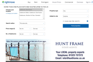 Hunt Frame Local Home Page