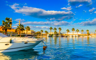 Hurghada harbour, Egypt