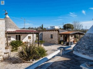 Conical rooves, typical of trulli