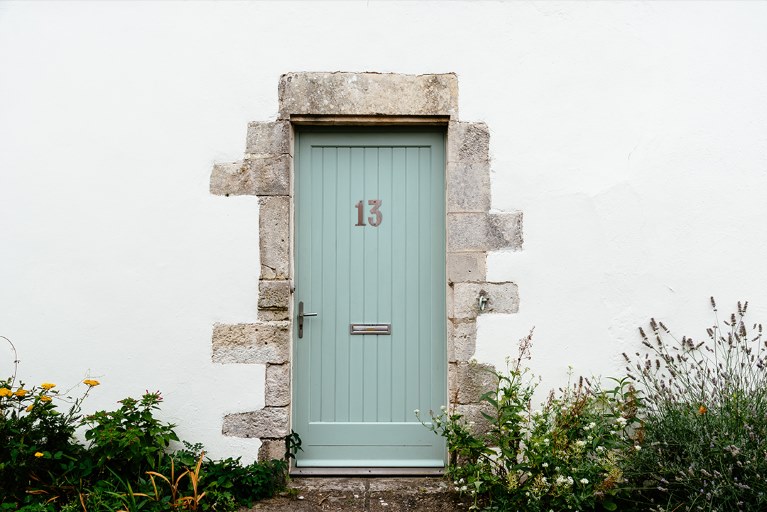 No. 13 valued lowest of 100 door numbers and £5,000 lower than average