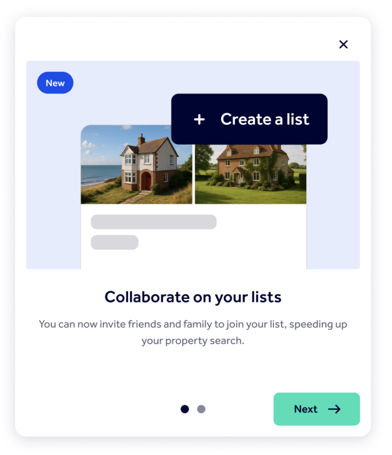 Rightmove launches Shared Lists to aid home-moving collaboration