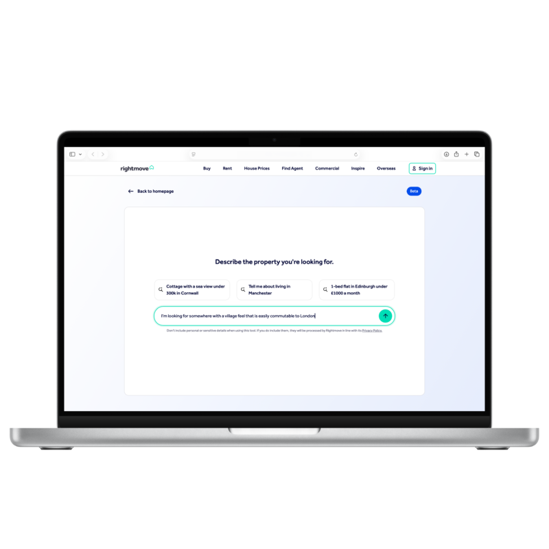 Rightmove launches next phase of AI-powered property search