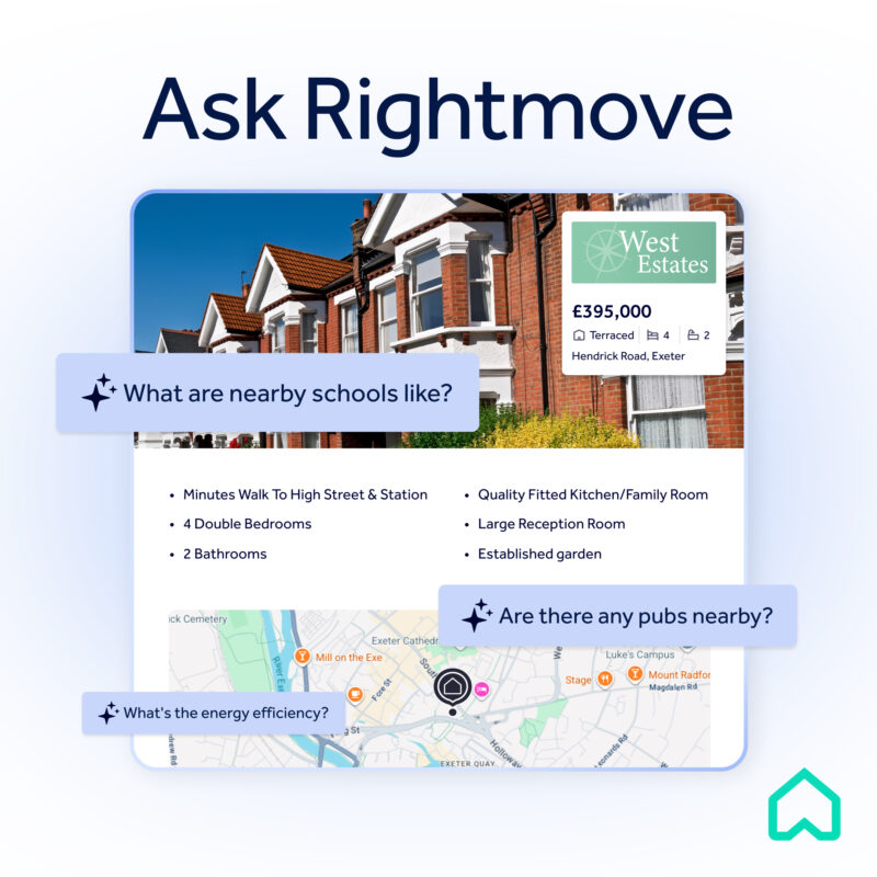 Rightmove extends conversational search experience to property listings
