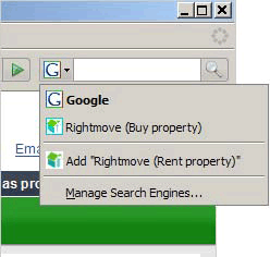 Rightmove search box