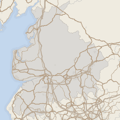 Map of property in Lancashire