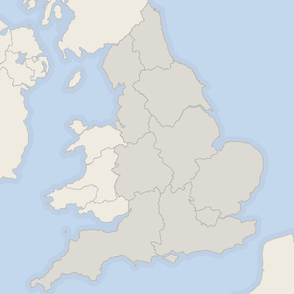 Map of property in England