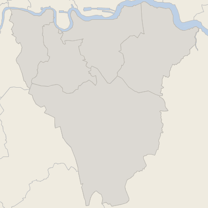 Map of property in South East London