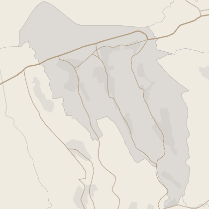 Map of property in Blaenau Gwent